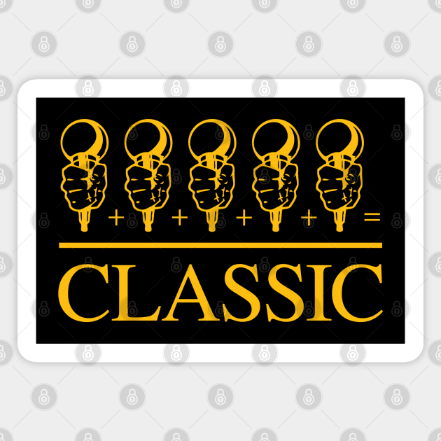 Hip Hop Classic GOLD Sticker by DIGABLETEEZ